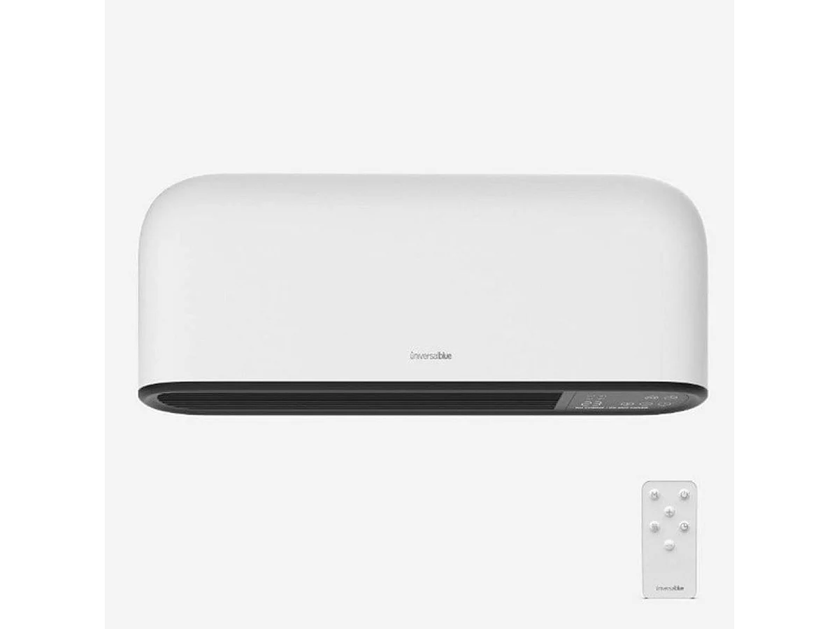 Split calefactor de baño Cayo Largo 4020W Universal Blue con mando 2000W blanco