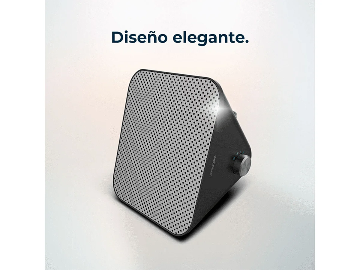 Calefactor cerámico Cecotec ReadyWarm 1500 Max Ceramic Design 1500W negro