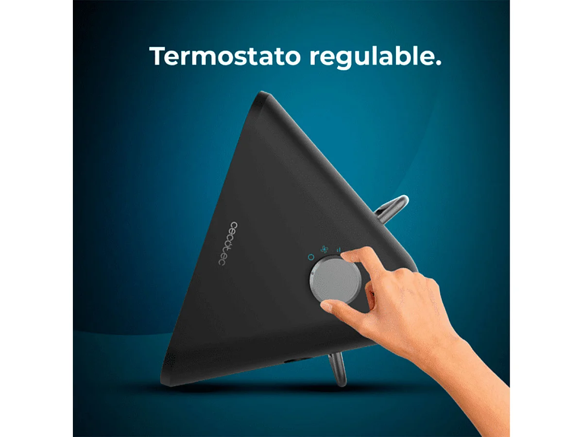 Calefactor cerámico Cecotec ReadyWarm 1500 Max Ceramic Design 1500W negro