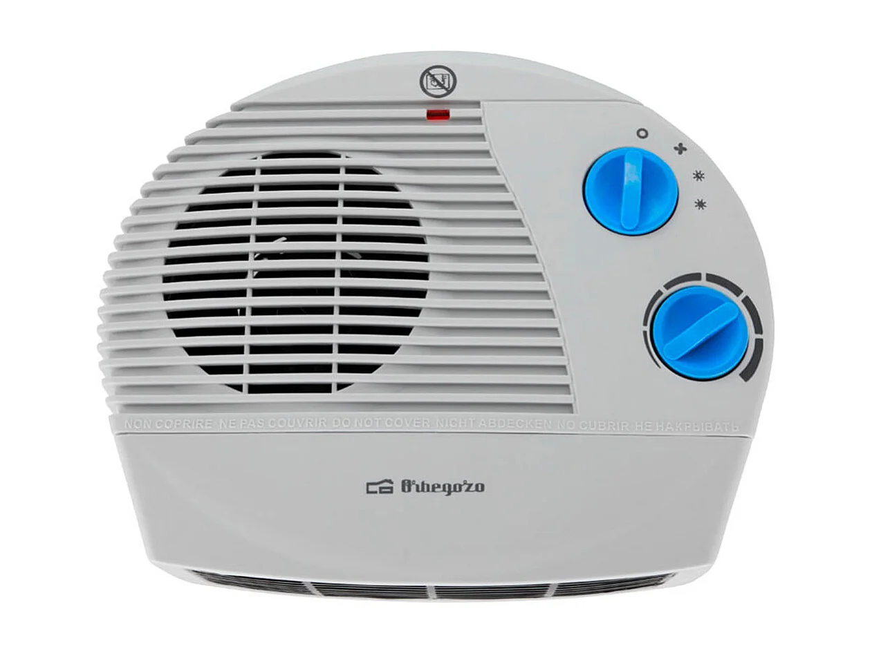 Calefactor ventilador Orbegozo FH 5008 2000W diseño horizontal blanco