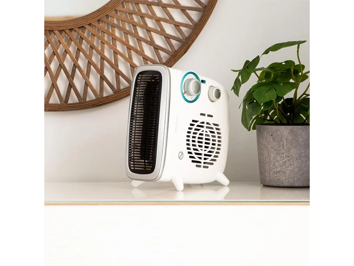 Termoventilador Cecotec ReadyWarm 2070 Max Dual 1800W 2 potencias 3 modos blanco