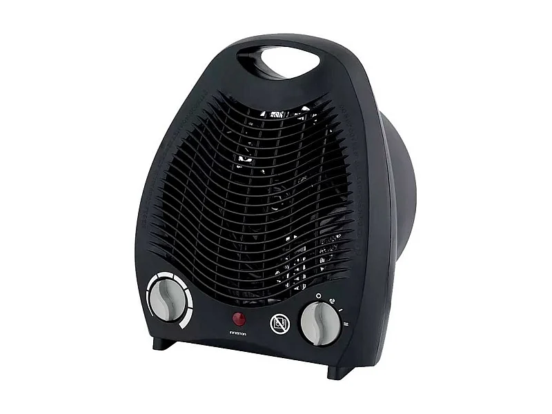 Calefactor ventilador Infiniton HBS-201B 2000W termostato mecánico 2 niveles negro