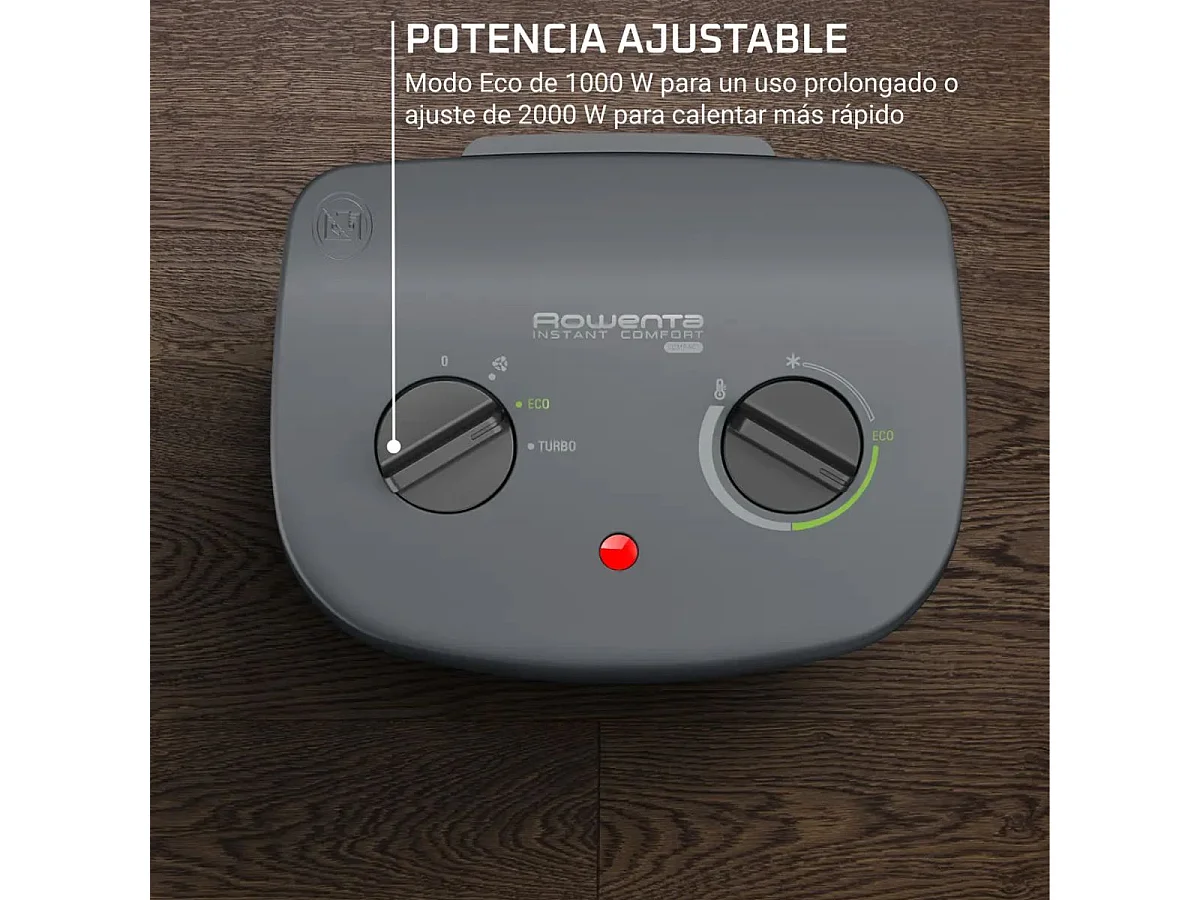 Calefactor Rowenta SO2321F2 2000W 2 potencias negro