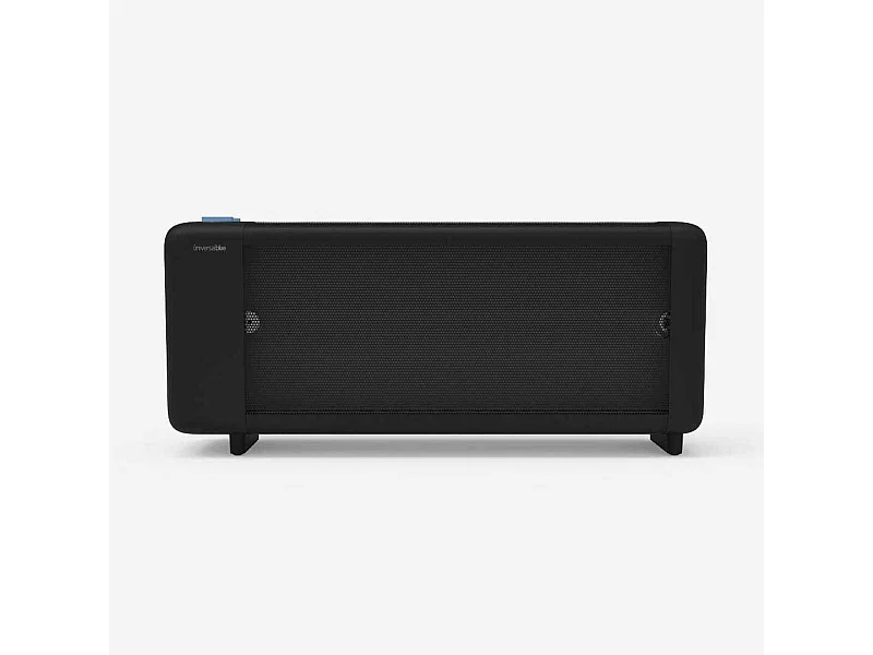 Calefactor de mica Inka 4020 Universal Blue 1500W diseño horizontal negro