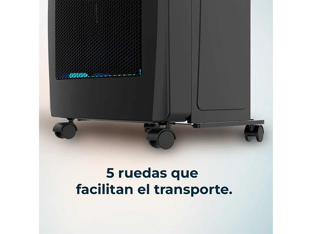 Estufa catalítica Cecotec ReadyWarm 4200 BlueFlame Foldable 4200W llama azul negro