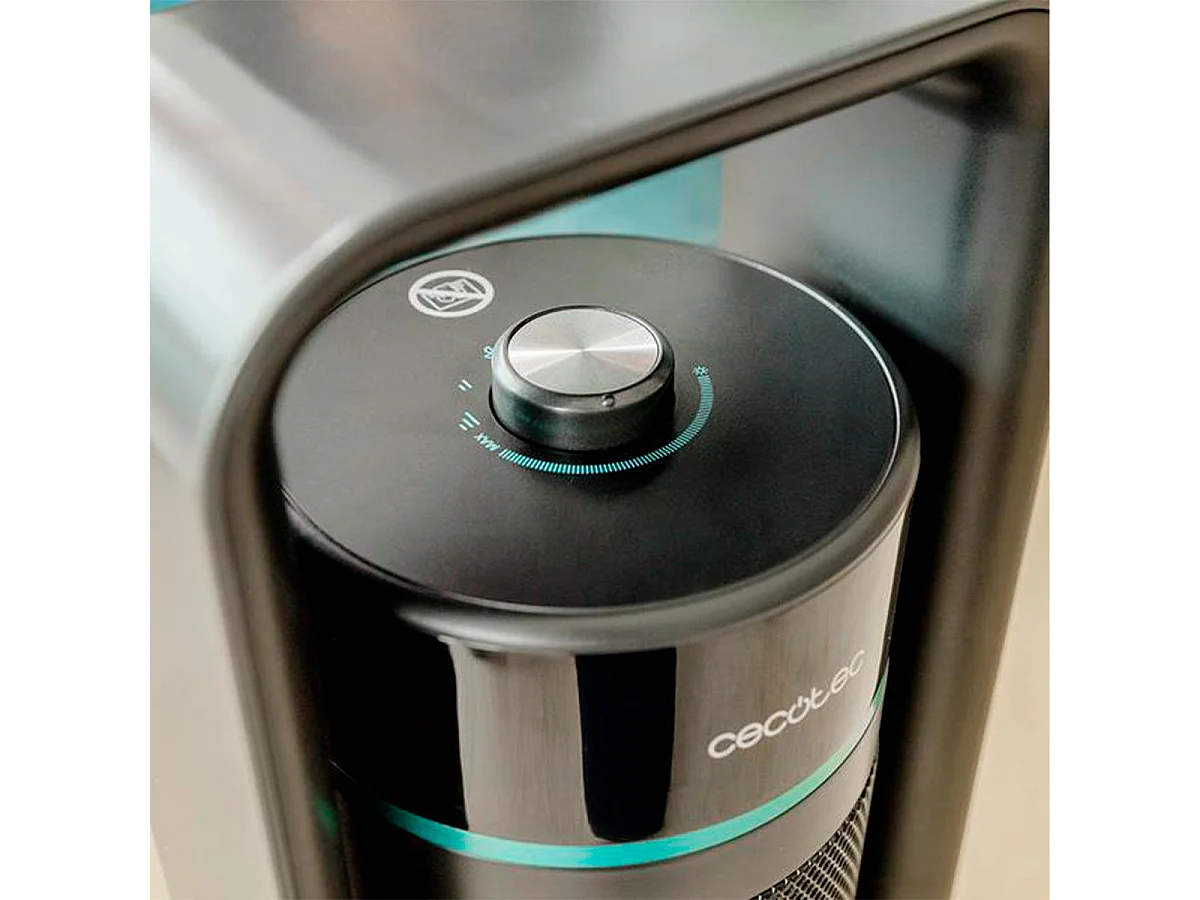 Calefactor cerámico Cecotec ReadyWarm 2000 Max Ceramic Rotate Design 2000W oscilante negro