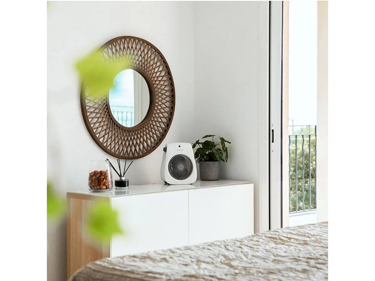 Termoventilador Cecotec ReadyWarm 2000 Max Force 2000W 2 potencias 3 modos blanco