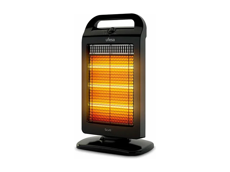 Calefactor halógeno Ufesa Scuti 1200W 3 niveles negro