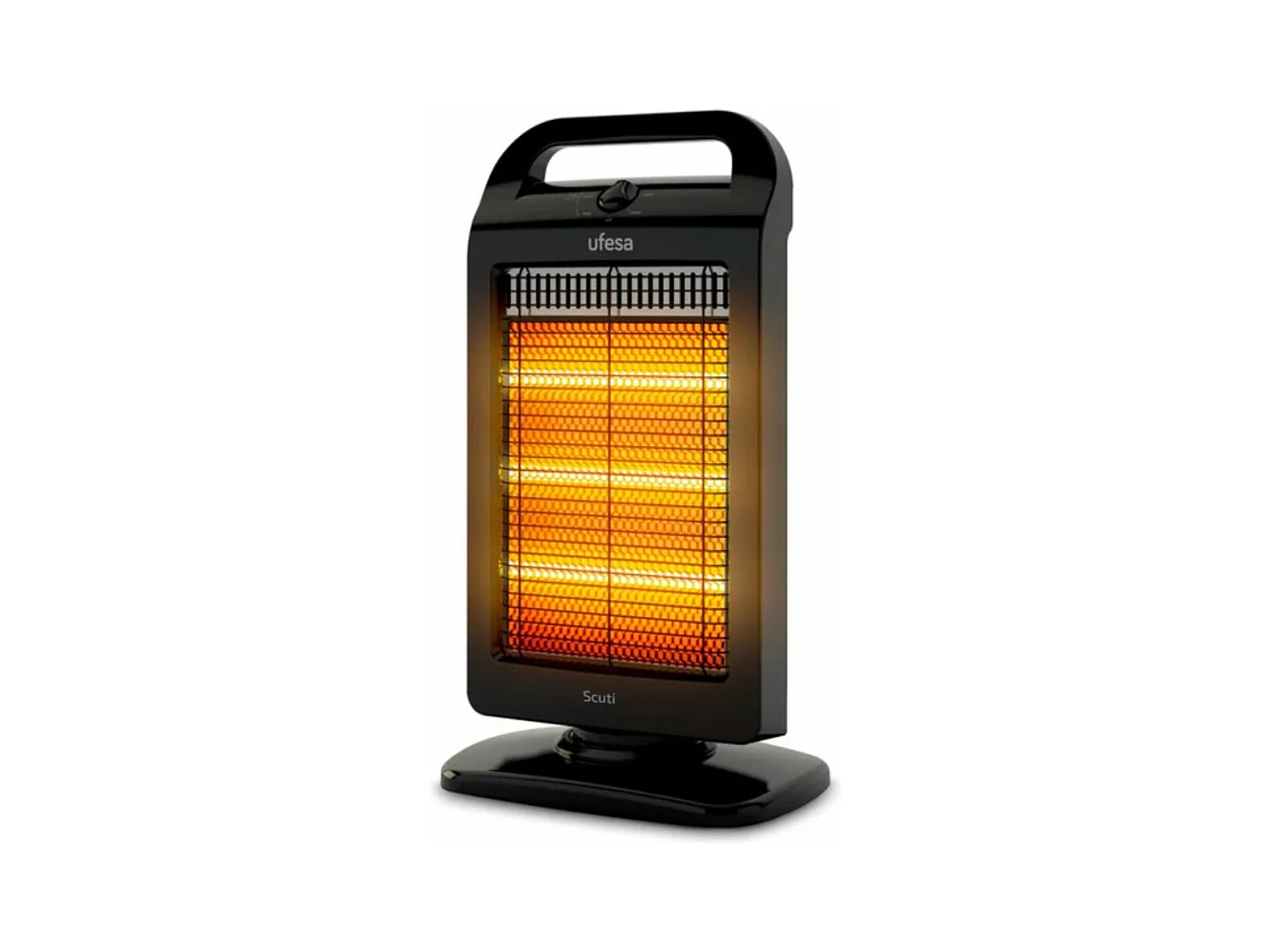 Calefactor halógeno Ufesa Scuti 1200W 3 niveles negro