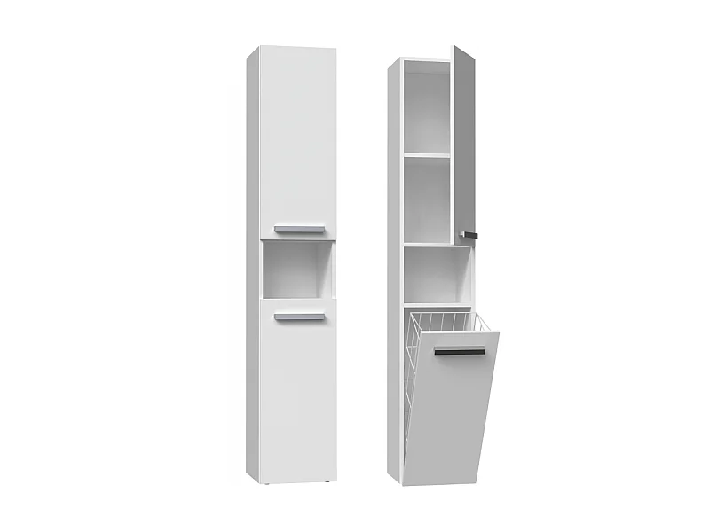 Półka łazienkowa Nel III WHITE