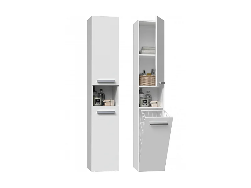 Etagère de salle de bains Nel III BLANC