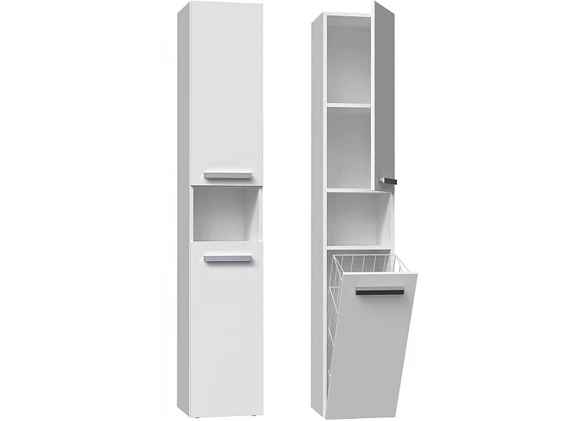 Etagère de salle de bains Nel III BLANC