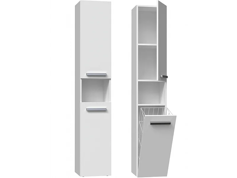 Etagère de salle de bains Nel III BLANC