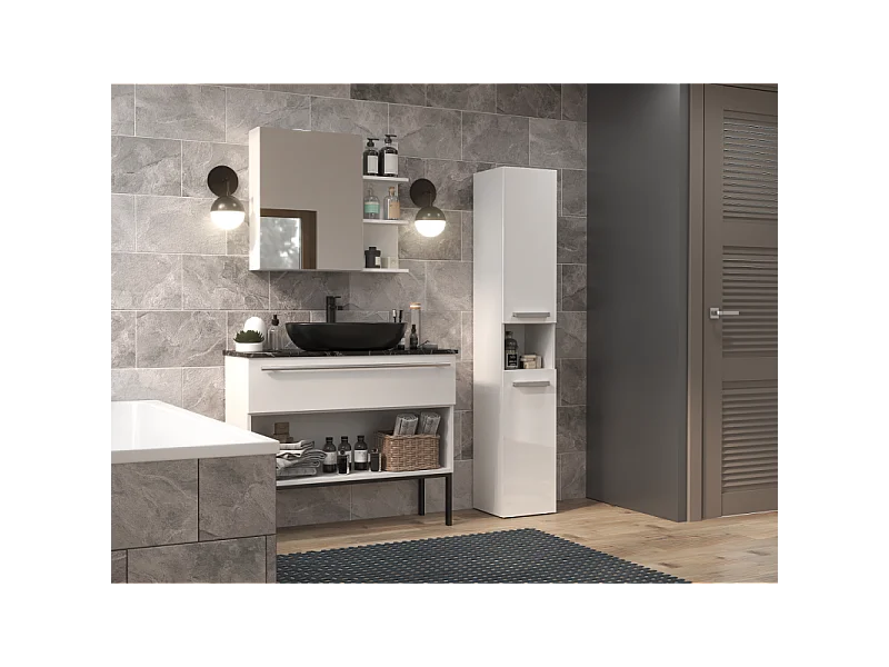 Półka łazienkowa Nel III BRILLIANT WHITE