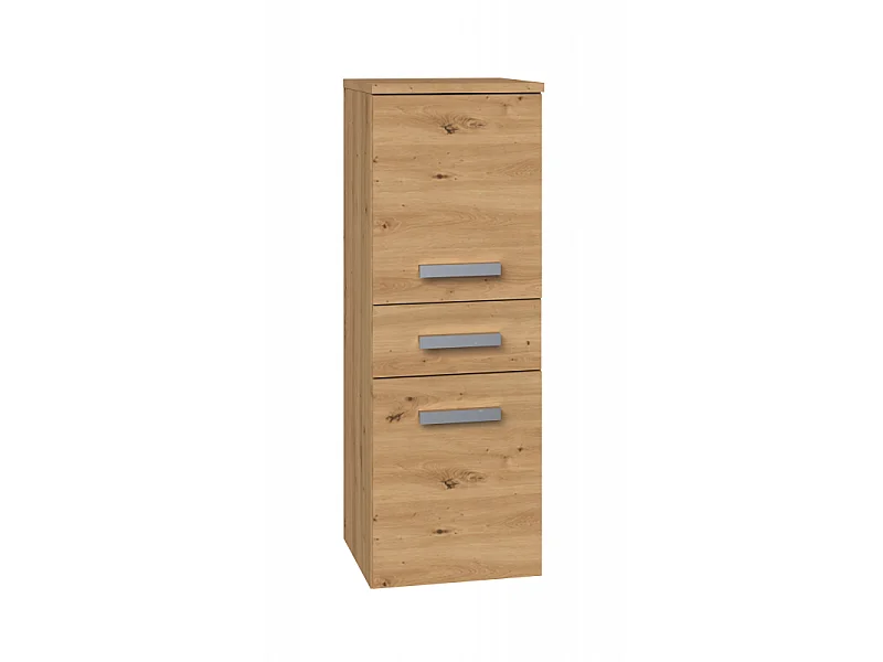 Słupek Łazienkowy Nel V DDS | Dąb Artisan | 30x30x85 cm |  Szafka z Szufladą