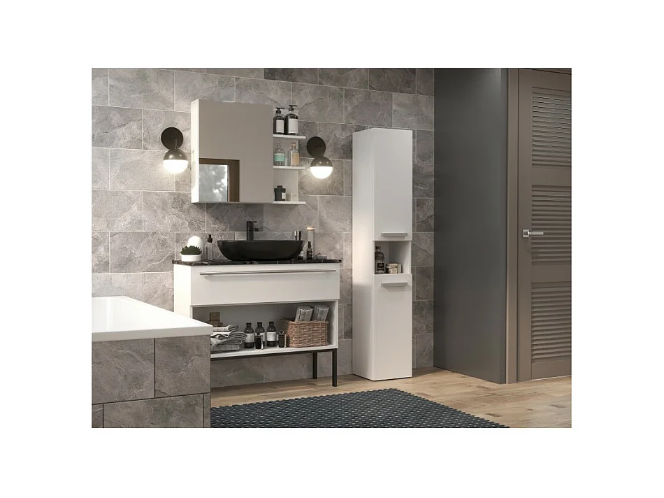 Półka łazienkowa Nel I WHITE