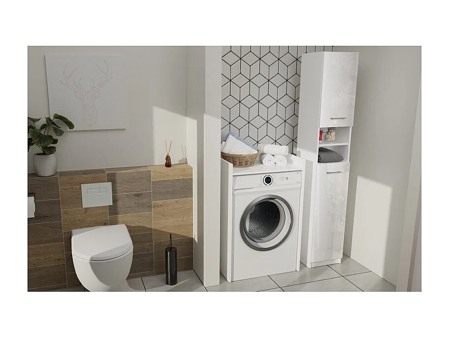 Étagère de salle de bains Marbela 1.0 BLANC BRILLANT