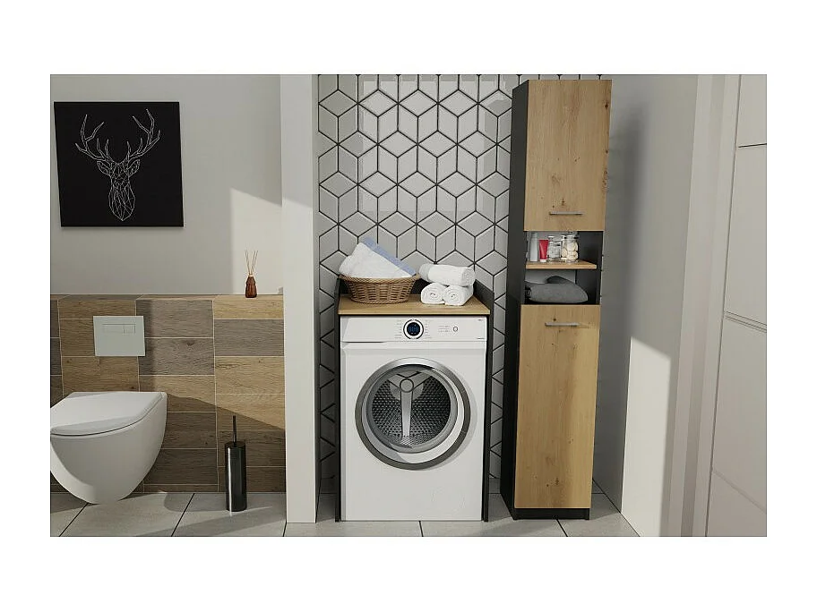 Półka łazienkowa Marbela 1.0 ANTHRACITE ARTISAN