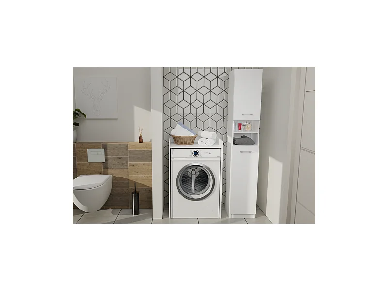 Marbela 1.0 étagère de salle de bains BLANC