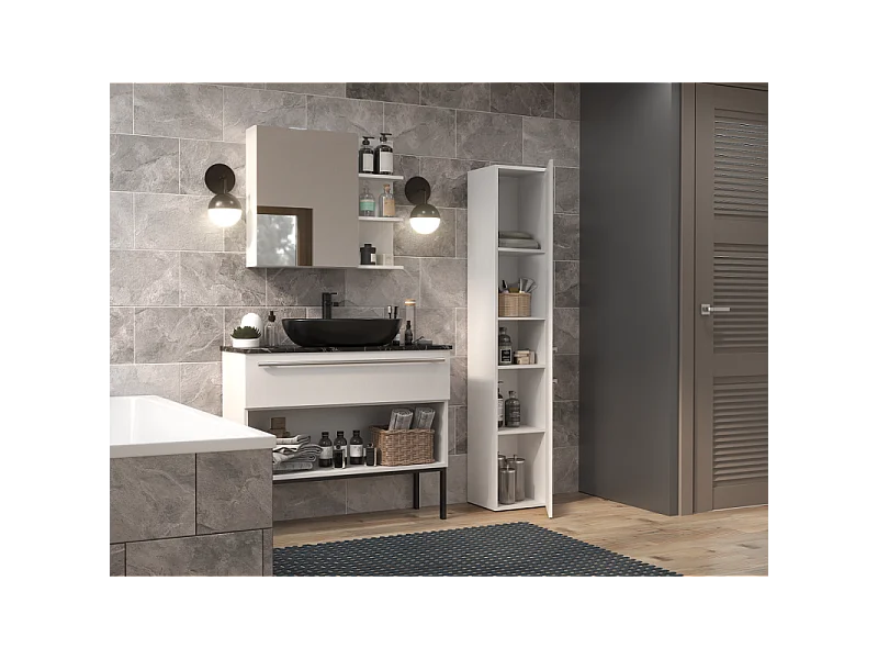 Badkamerplank Nel II WIT