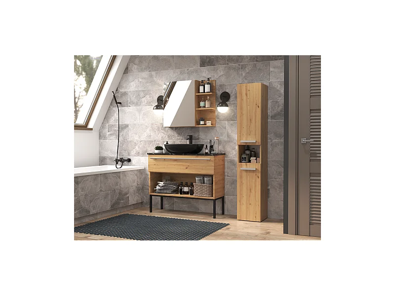 Étagère de salle de bains Nel I ARTISAN