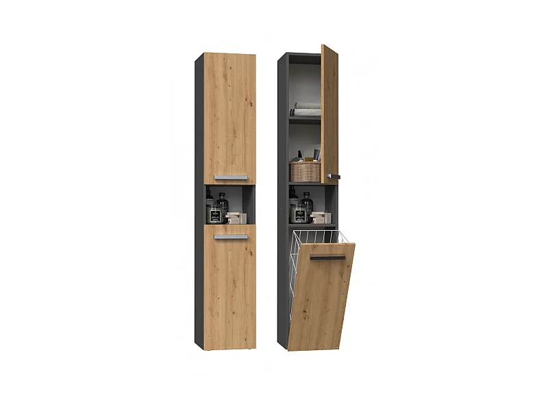 Półka łazienkowa Nel III ANTHRACITE ARTISAN