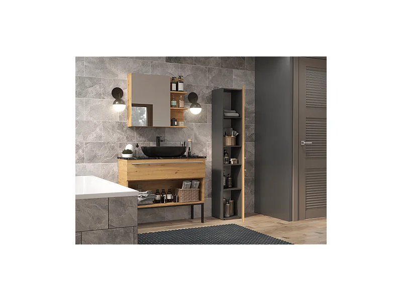 Nel II Badablage ANTHRAZIT ARTISAN