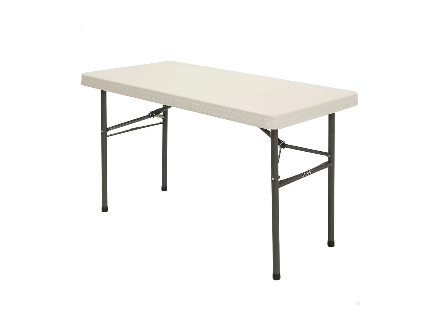 Mesa plegable Lifetime 4 personas forma rectangular 74x122x61 cm