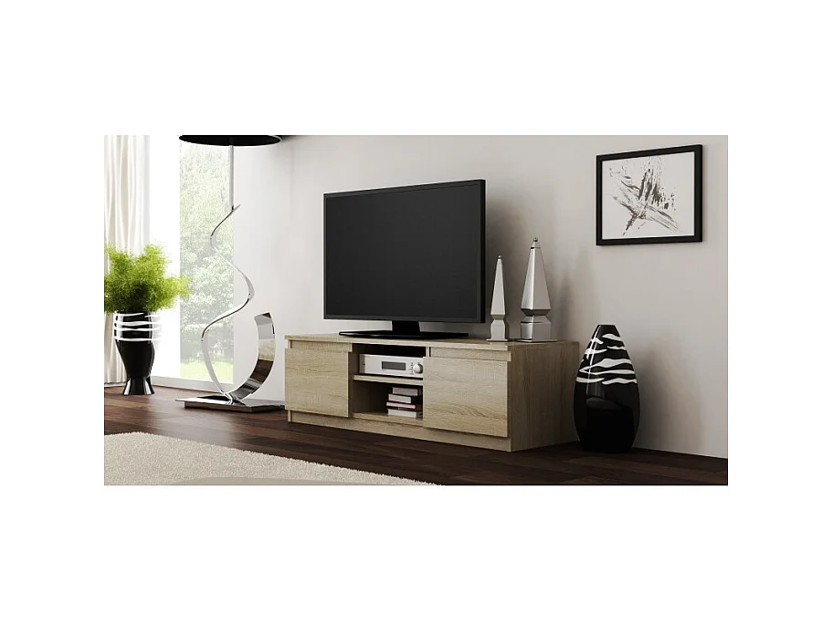 MEUBLE BAS 120 CHÊNE SONOMA