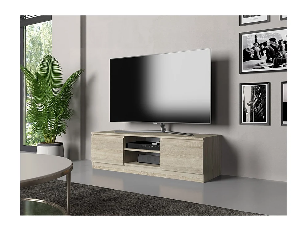 MEUBLE BAS 120 CHÊNE SONOMA