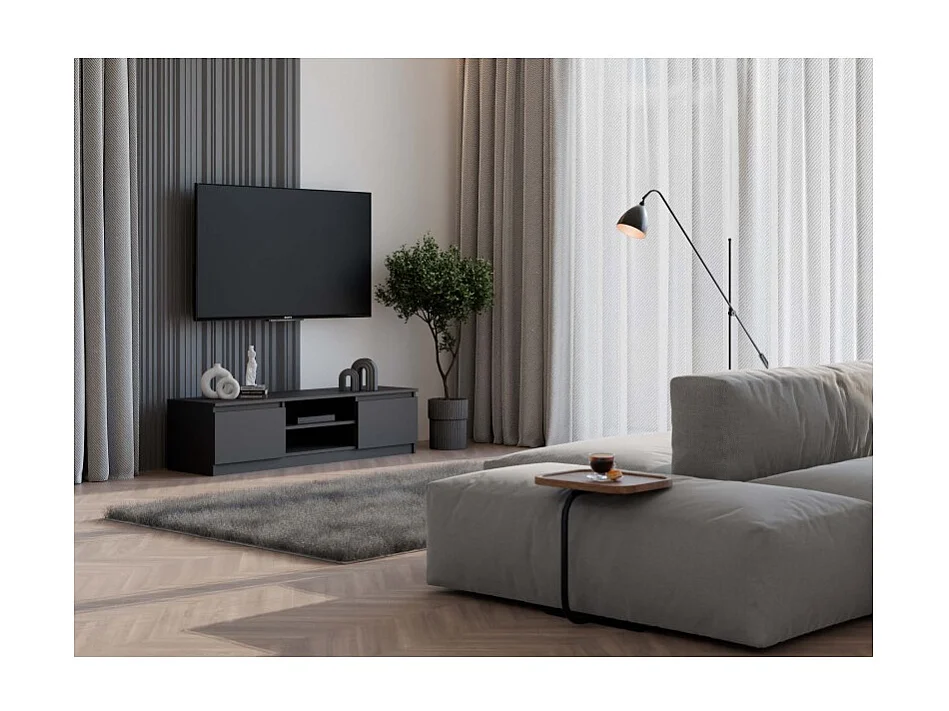 MALWA 140 TV stand BLACK