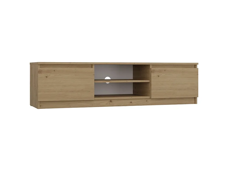 MEUBLE BAS TV EN CHÊNE ARTISAN