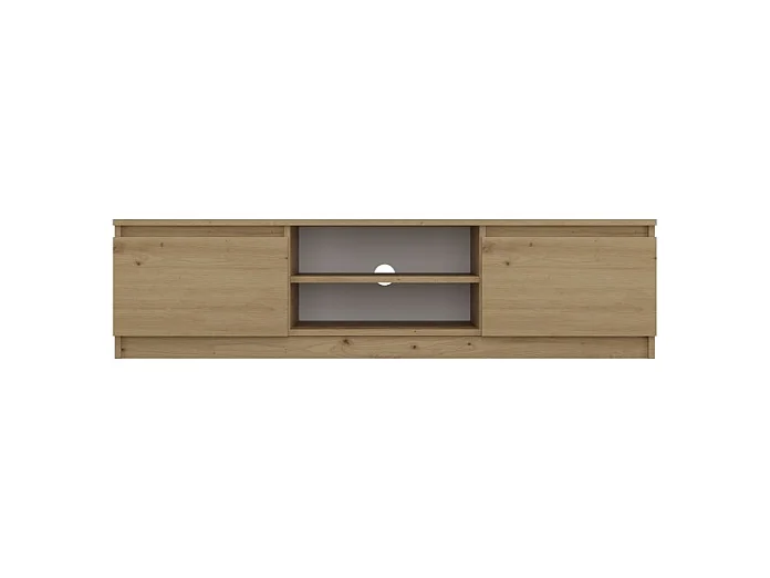 DĘBOWY STOJAK NA TELEWIZOR ARTISAN