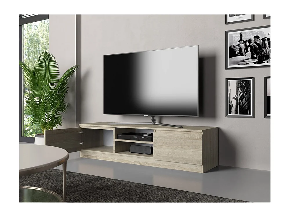 MEUBLE TV MALWA 140 CHÊNE SONOMA