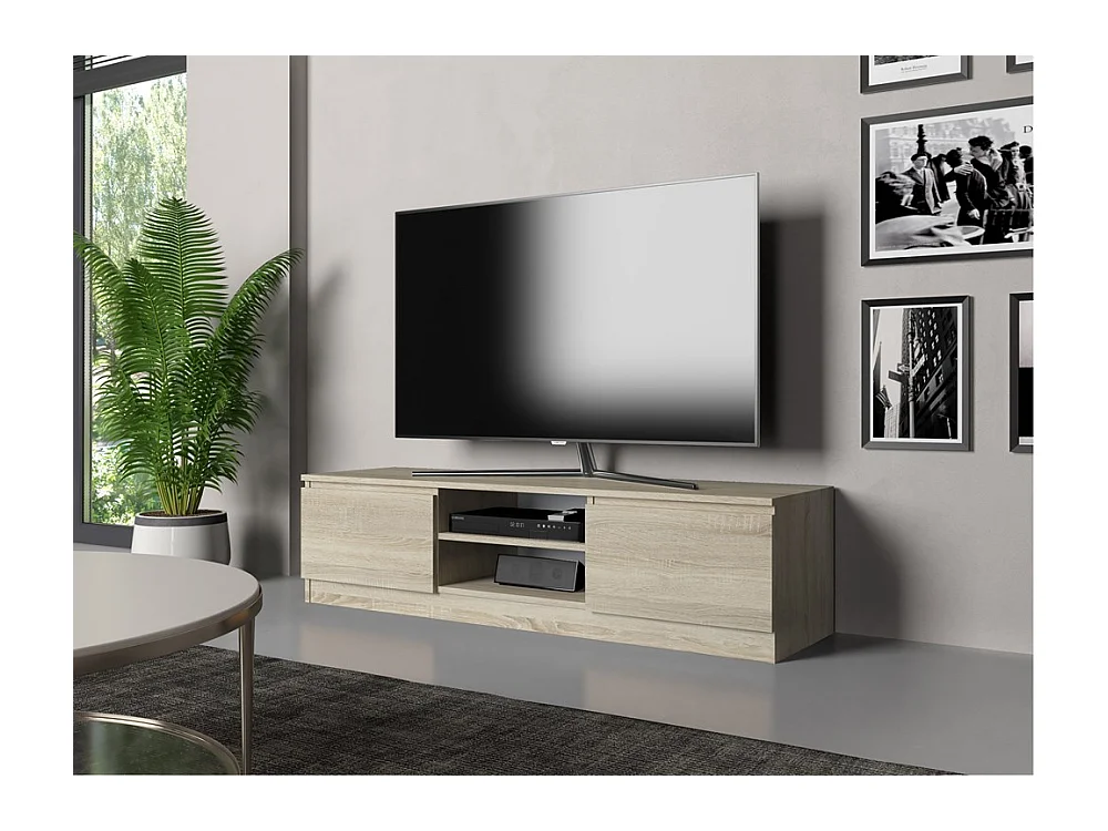 MEUBLE TV MALWA 140 CHÊNE SONOMA