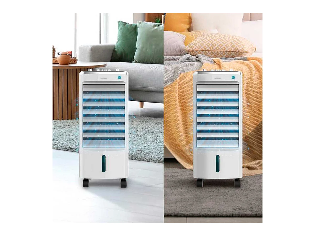 Climatizador evaporativo Cecotec EnergySilence 3500 Cool Compact 65W 3,5L blanco