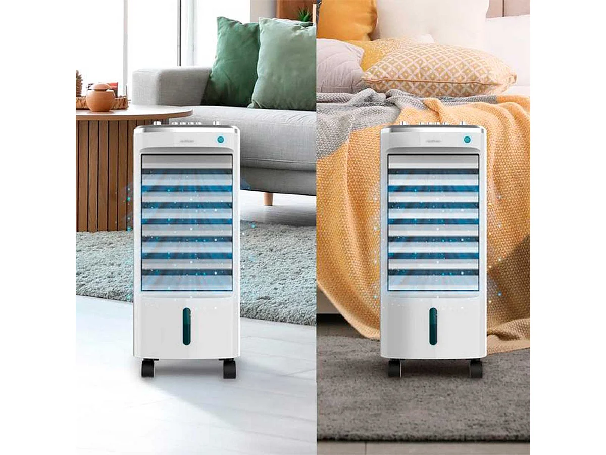 Climatizador evaporativo Cecotec EnergySilence 3500 Cool Compact 65W 3,5L blanco