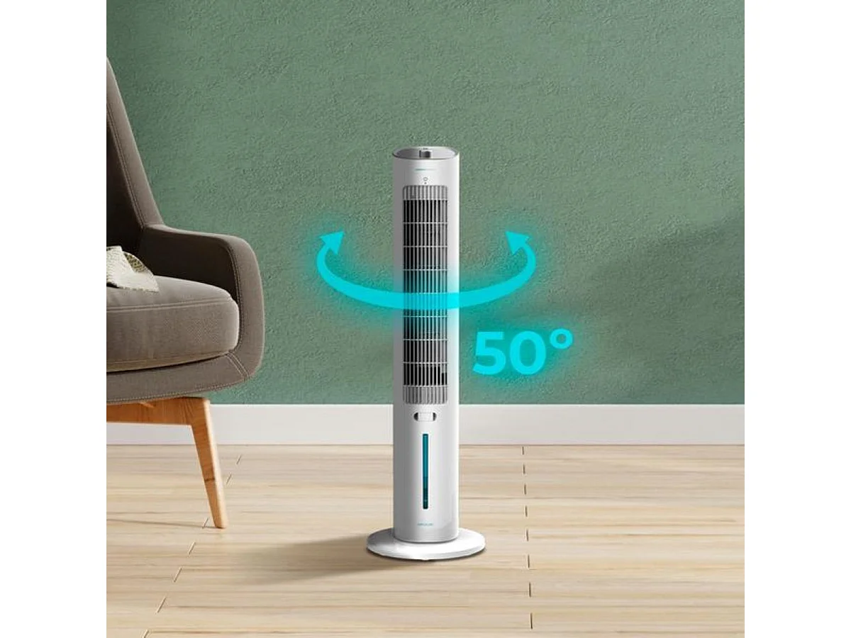 Climatizador evaporativo Cecotec EnergySilence 2000 skyCool 60W 3L blanco