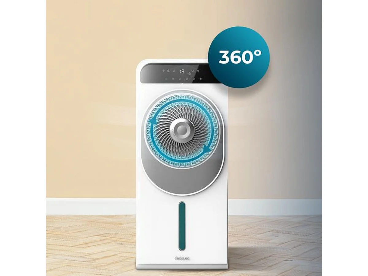 Climatizador evaporativo Cecotec EnergySilence 5000 Cool Wave 28W 5L 12 velocidades blanco