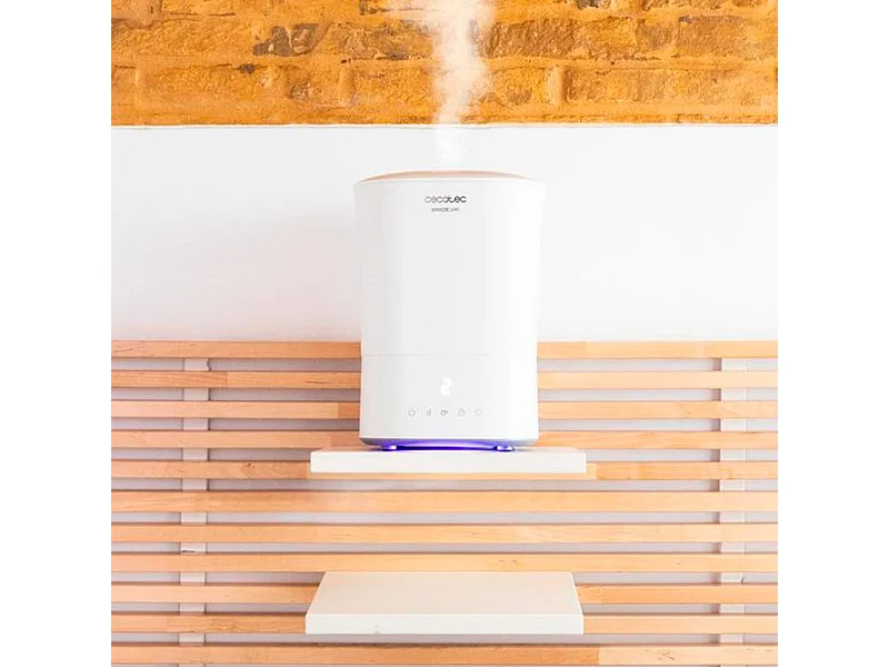 Humidificador Cecotec BreezeCare 3500 Warm 110W 5,5L 3 velocidades blanco