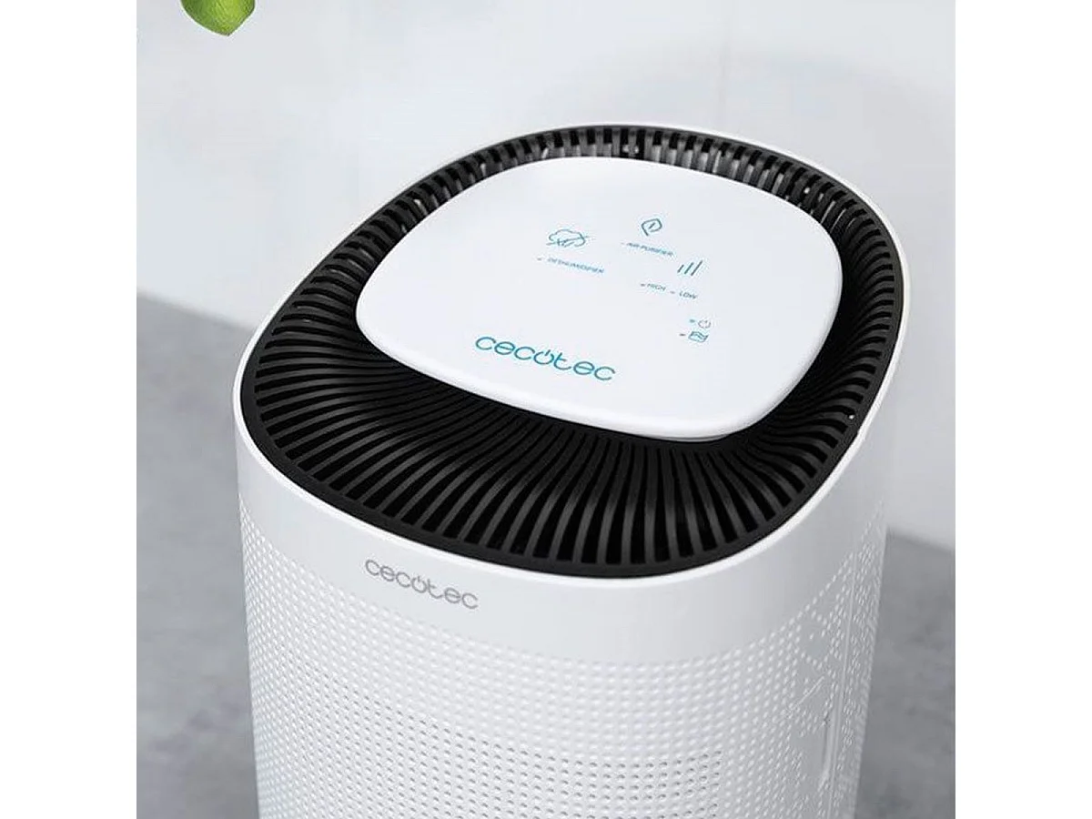 Deshumidificador Cecotec BigDry 2500 Pure Light 45W 1L 2 velocidades  blanco