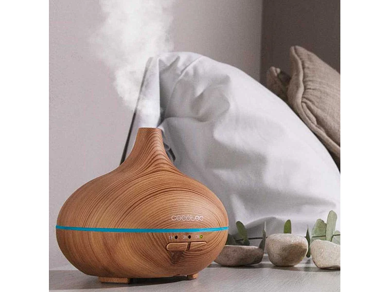 Humidificador Cecotec Pure Aroma 150 Yang luz LED 150ml natural