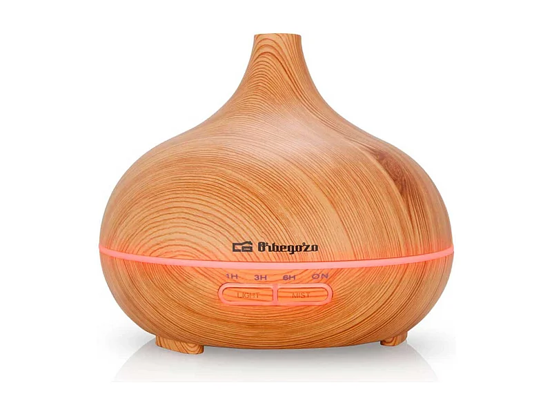 Humidificador Orbegozo HUA350 AROMATER 300ml luz LED 7 tonos