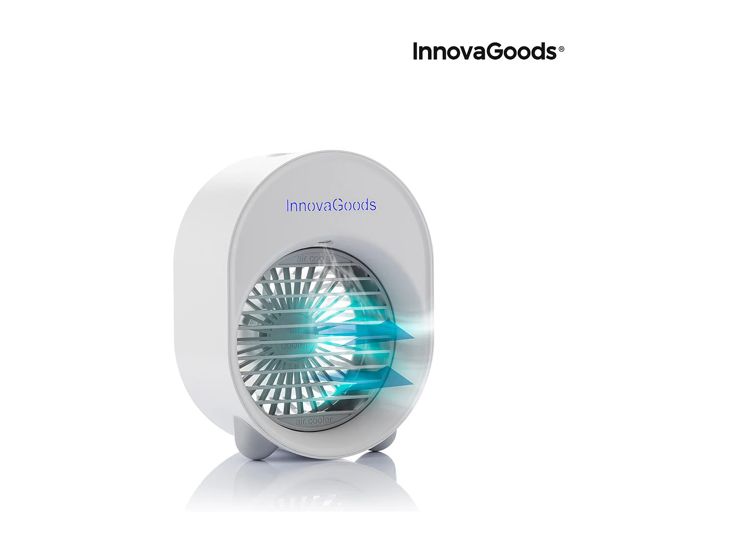 Mini-climatiseur Humidificateur à Ultrasons avec LED Koolizer InnovaGoods