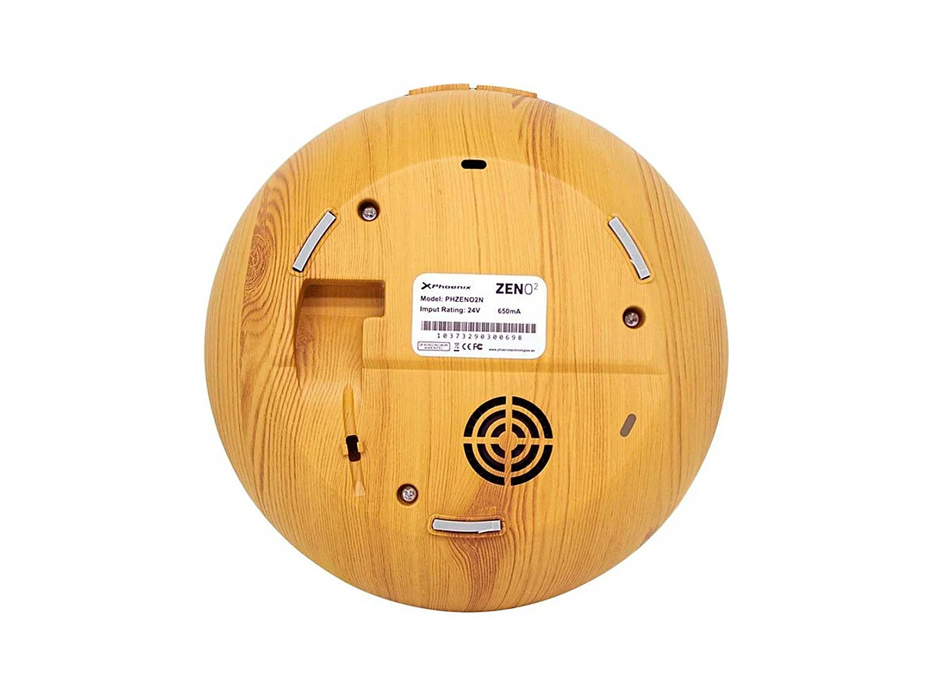 Humidificador Zen 02 Phoenix 400ml luz LED con mando a distancia madera