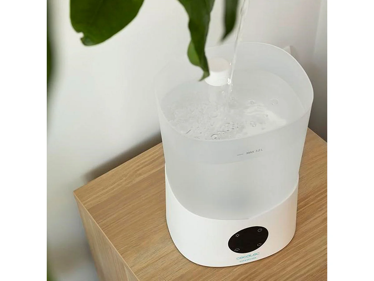 Humidificador Cecotec BreezeCare 2600 Light Smart 25W 3,2L 3 velocidades blanco