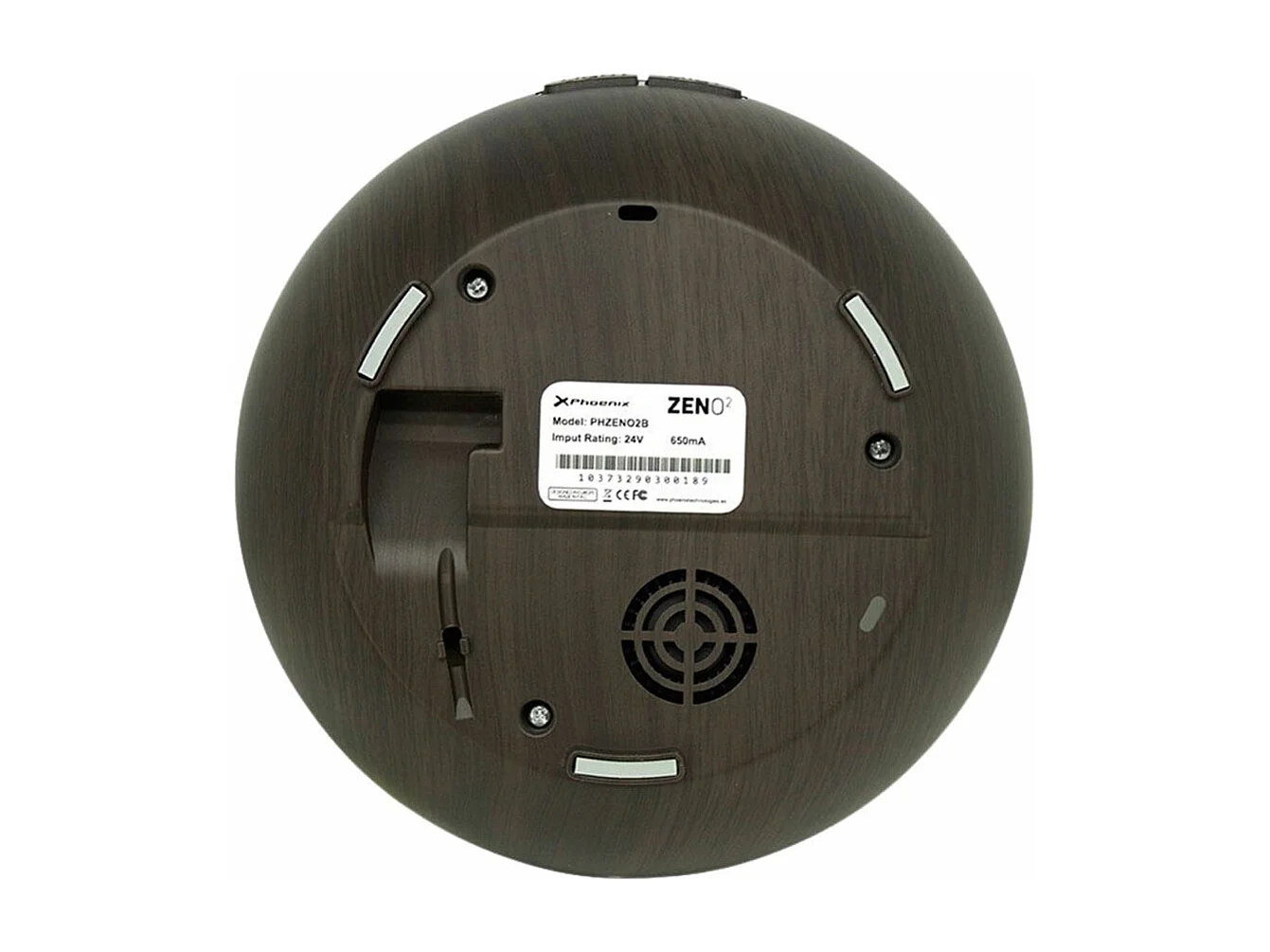 Humidificador Zen 02 Phoenix 400ml luz LED con mando a distancia negro