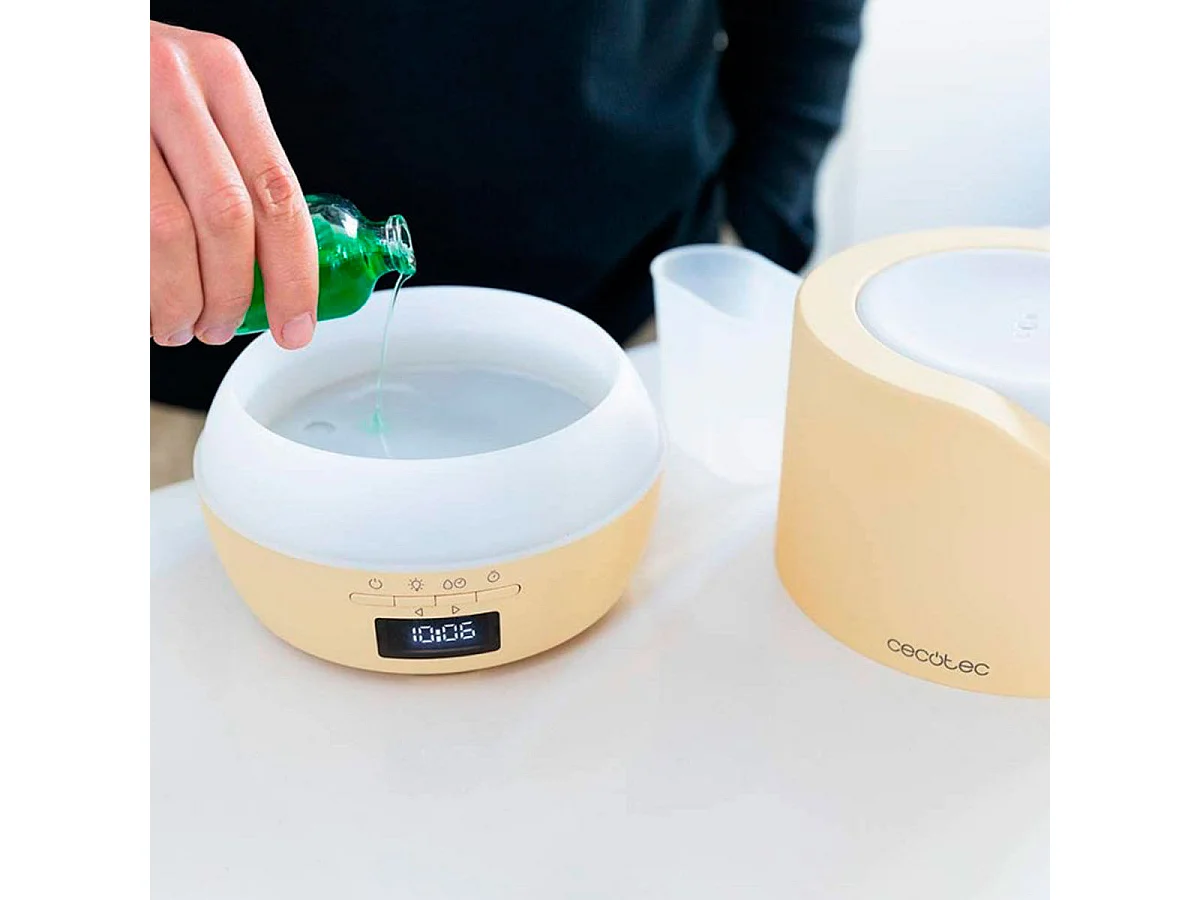 Difusor de aroma Cecotec Pure Aroma 500 Smart SunLight amarillo