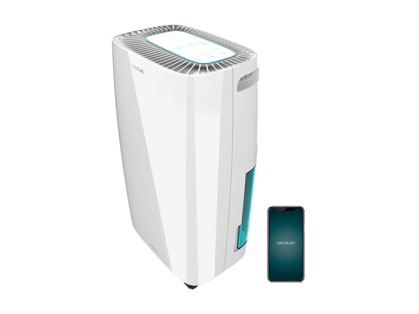Deshumidificador Cecotec Big Dry 4000 Expert Connected Wifi 2,5L gas R290 blanco
