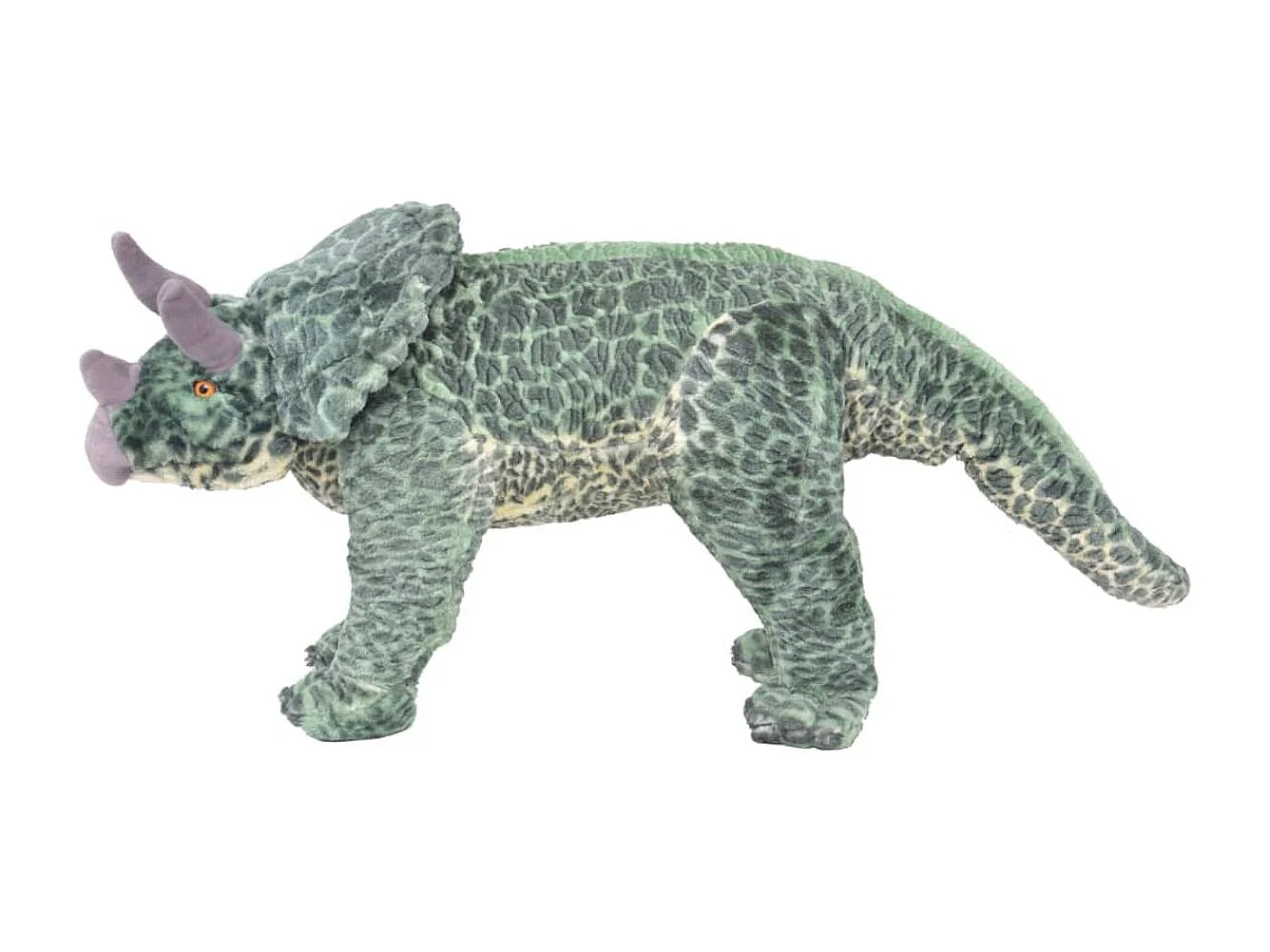Peluche de dinosaurio XXL verde 34x97 cm